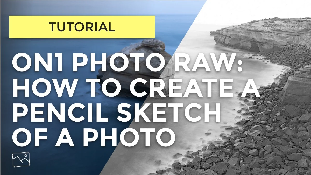 ON1 Tutorial - How To Create A Pencil Sketch