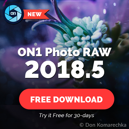 ON1 Photo RAW 2018.5 Is Here!