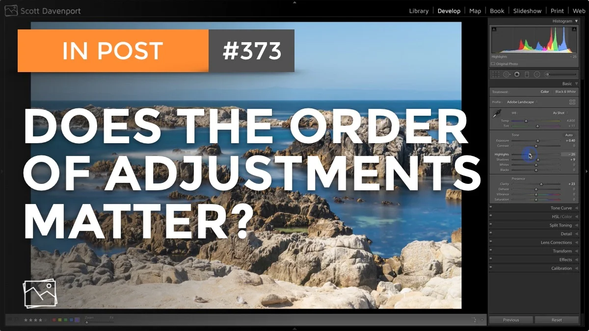 In Post: Does The Order Of Adjustments Matter? #373