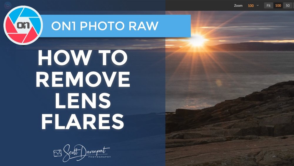 How To Remove Lens Flare In On1 Photo Raw — Scott Davenport Photography