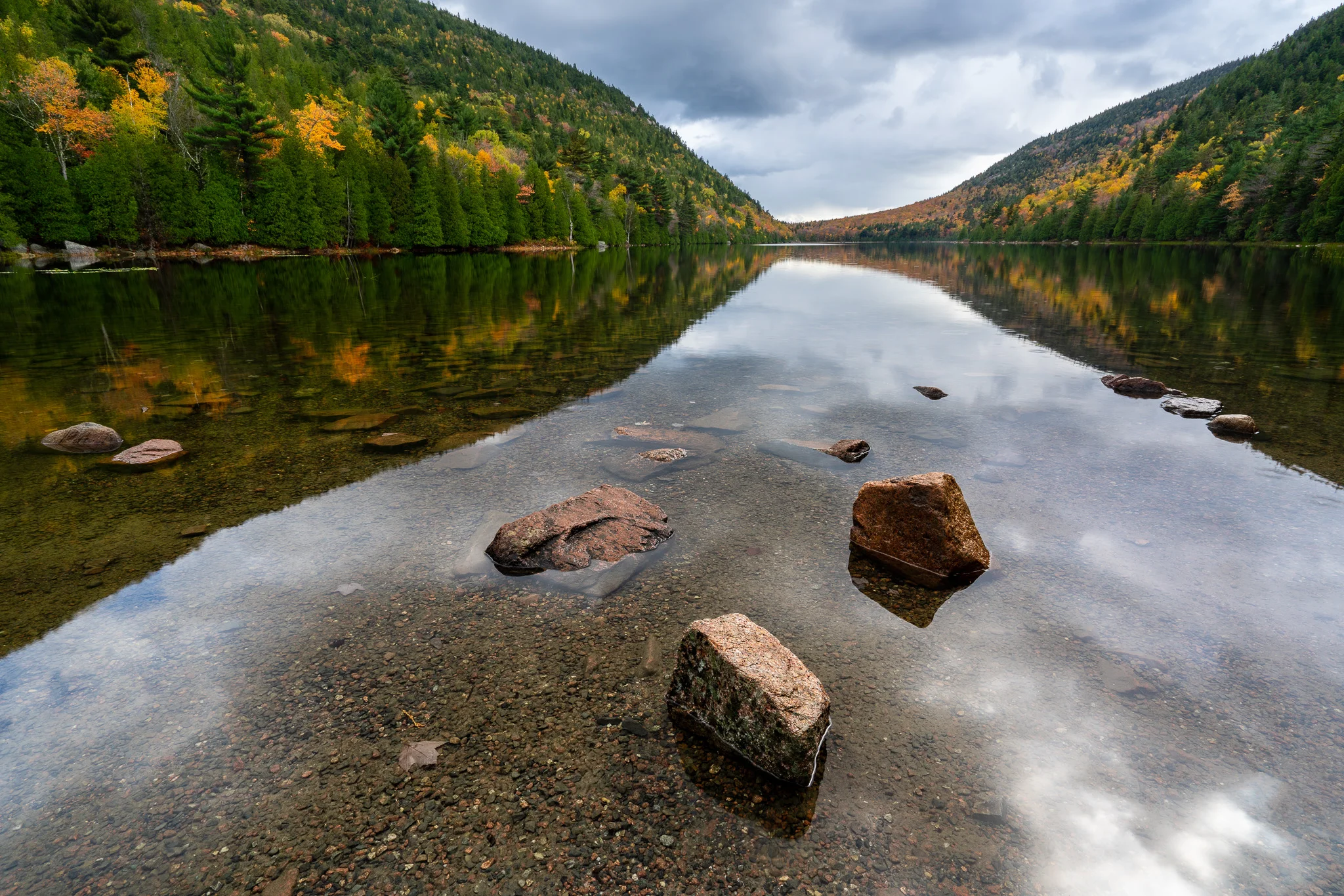 Bubble Pond In Acadia