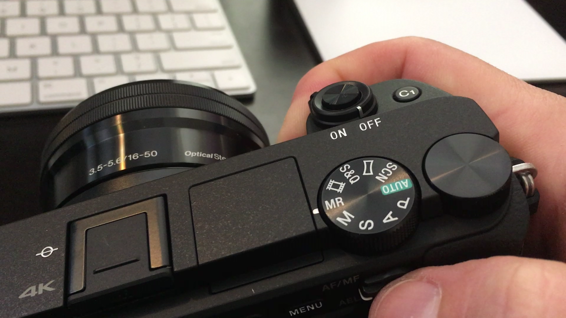 Sony A6400 Memory Recall Setup