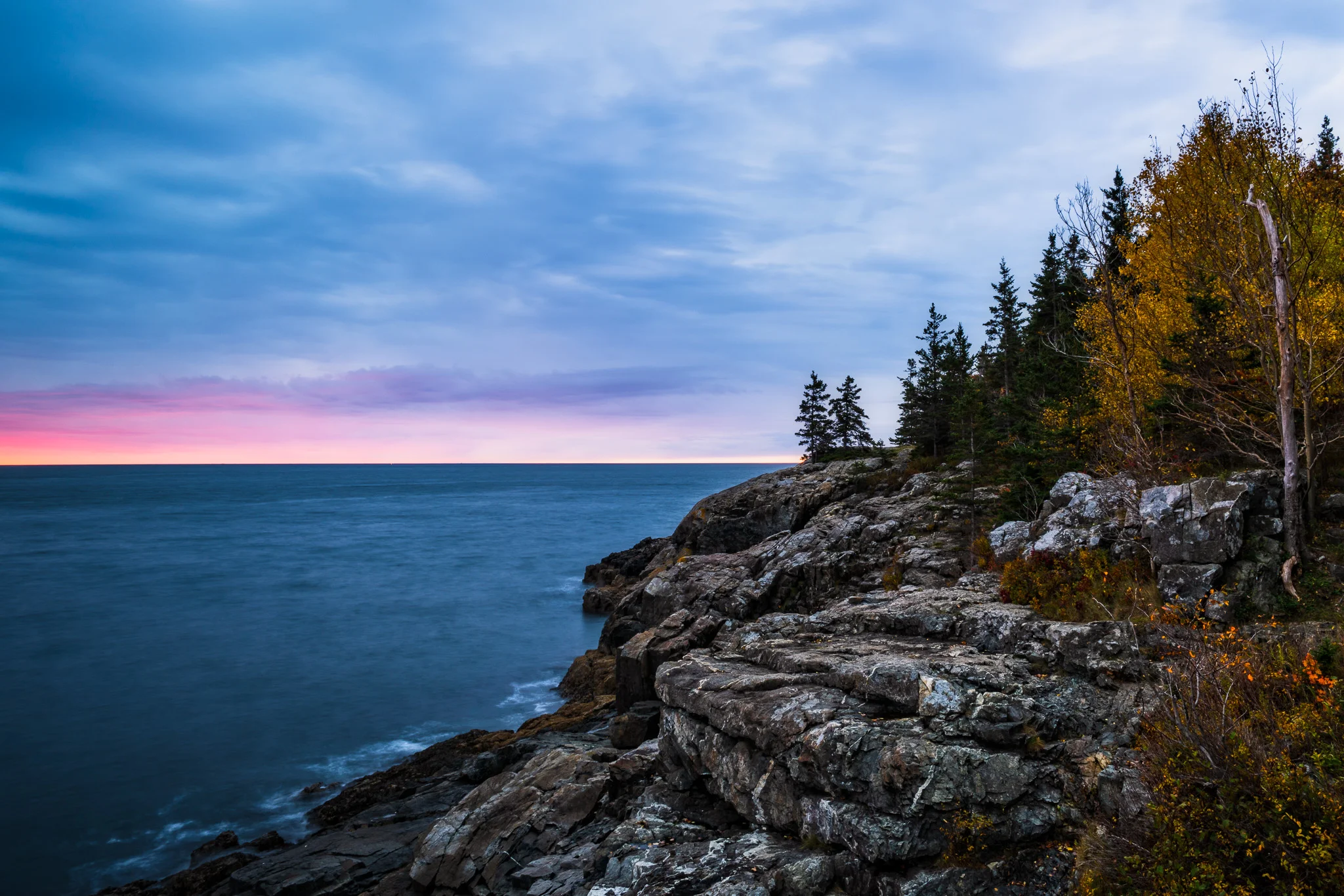 Sunrise At Schooner Head - In The Field #417