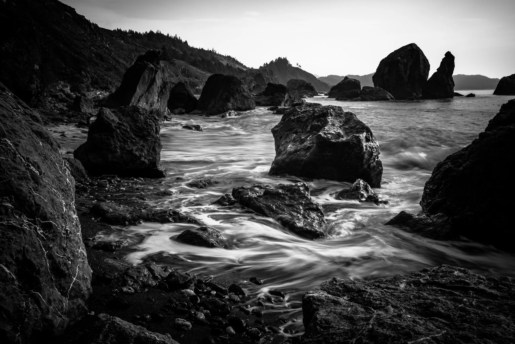 Beneath Three Sisters