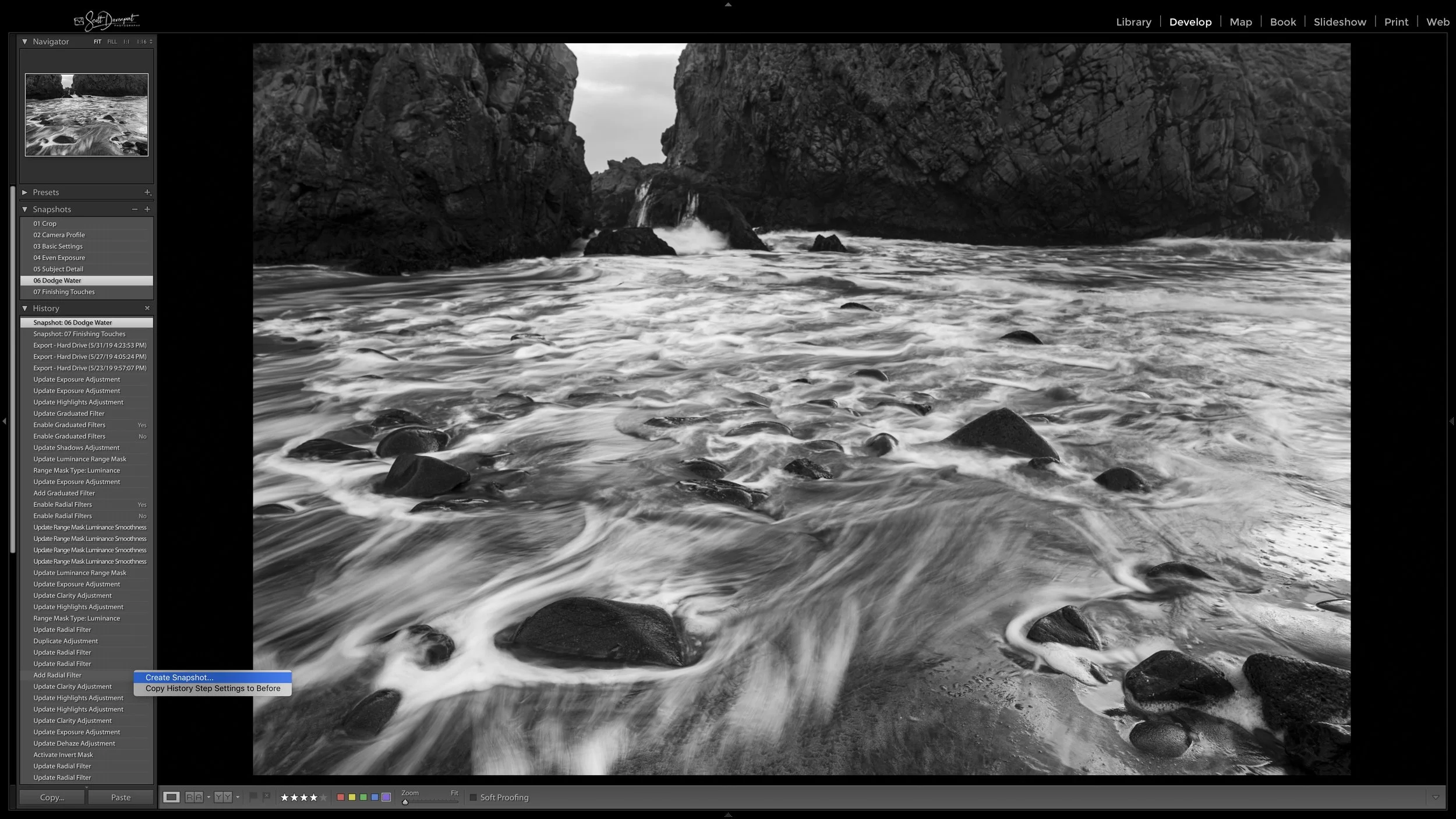 Lightroom Virtual Copies vs. Snapshots — Scott Davenport Photography