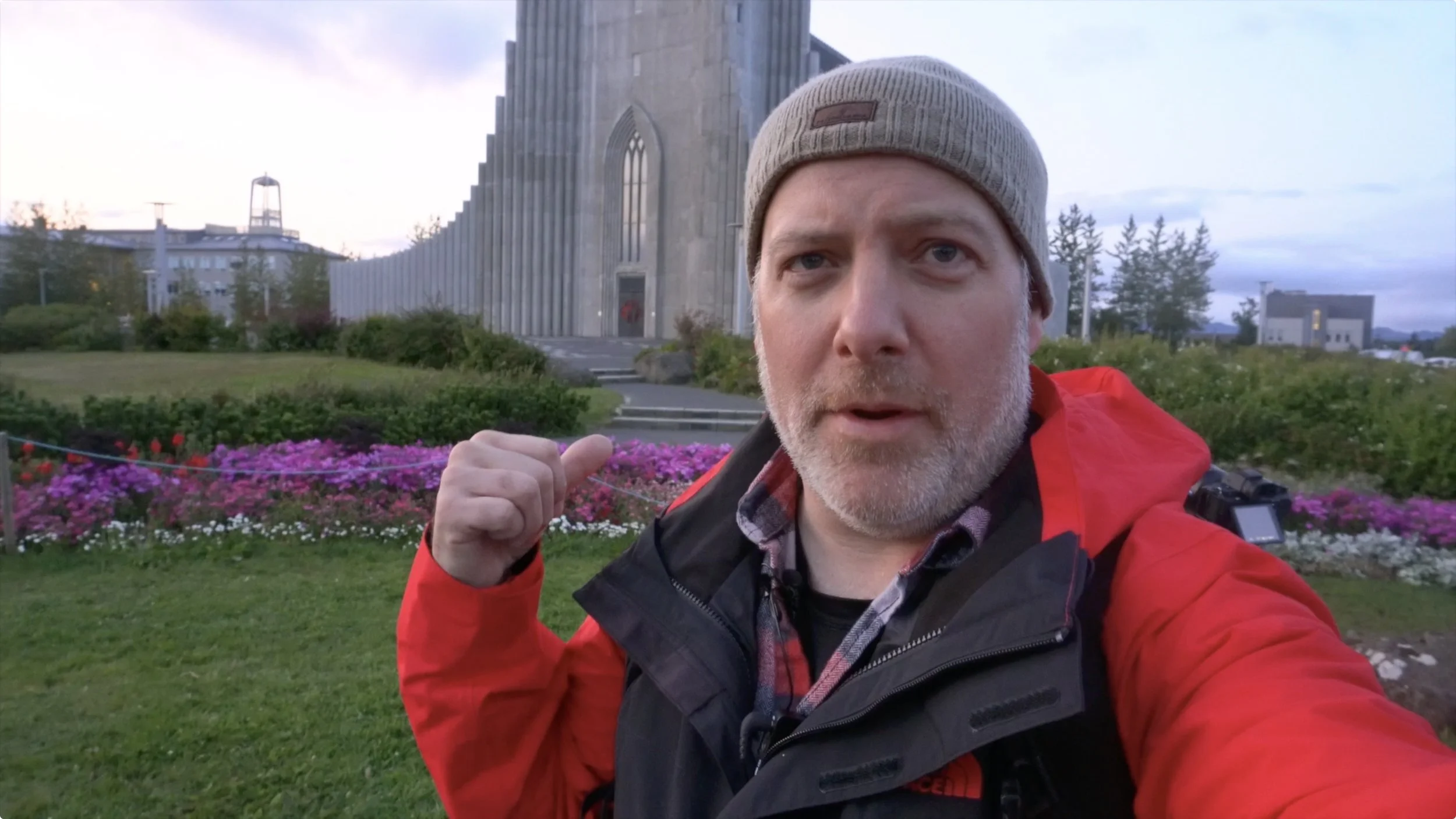 The Church Of Hallgrimur At Sunrise - In The Field #437