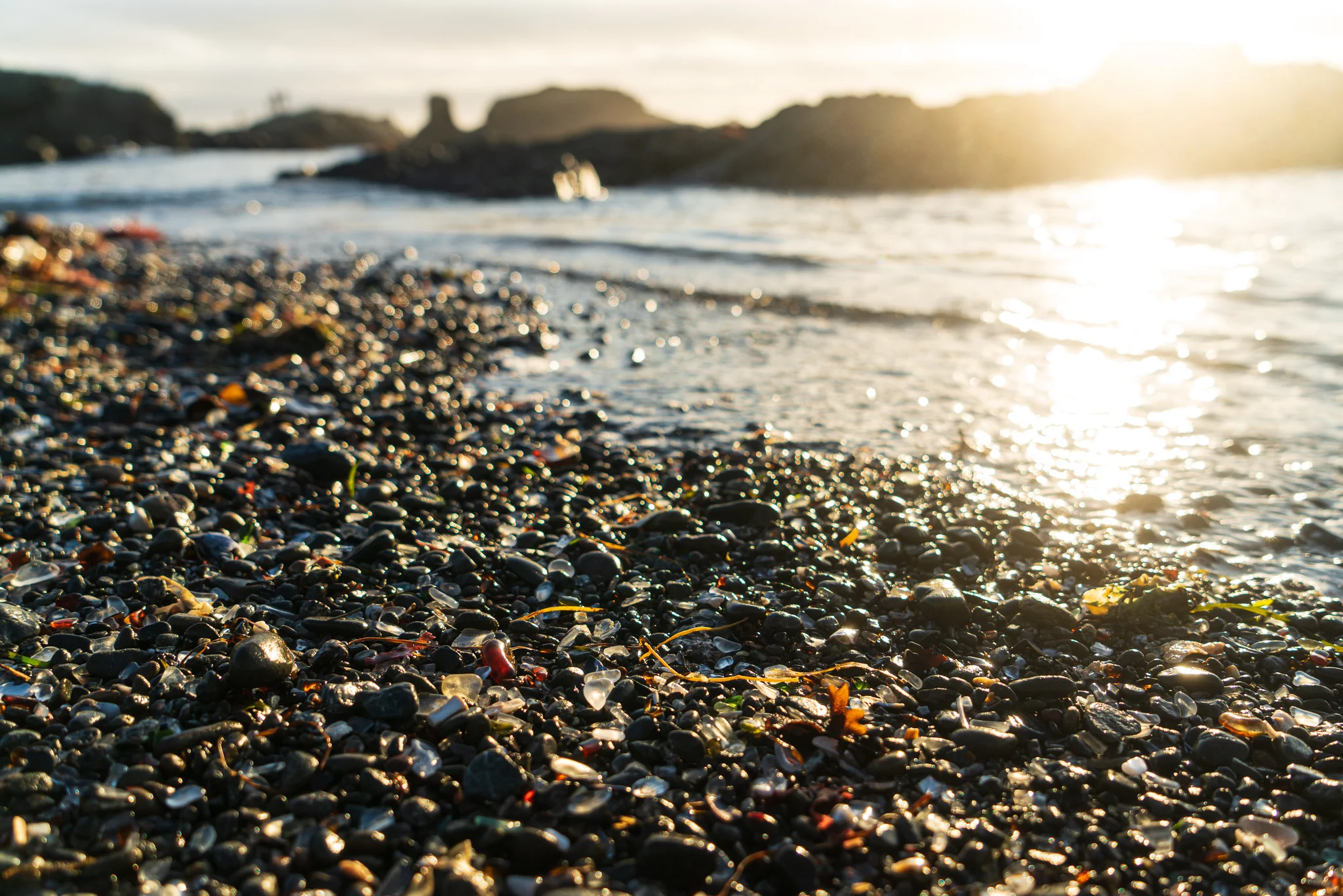 Sunset At Glass Beach - In The Field #439