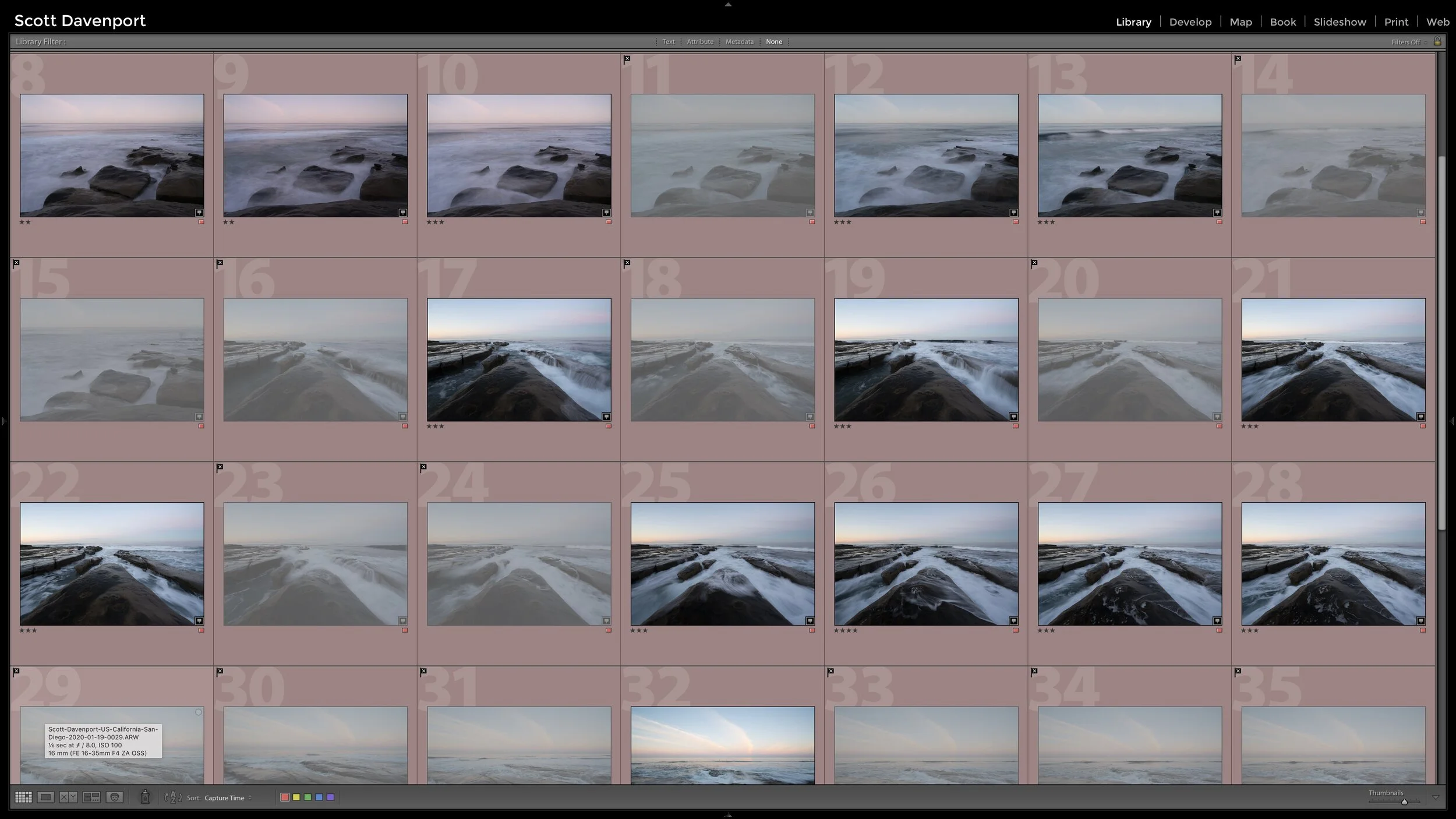 Culling Seascape Photos