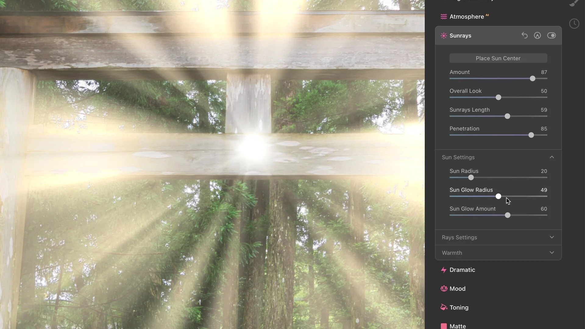 Adding Sunbeams With The Sunrays Tool - Luminar AI — Scott Davenport ...