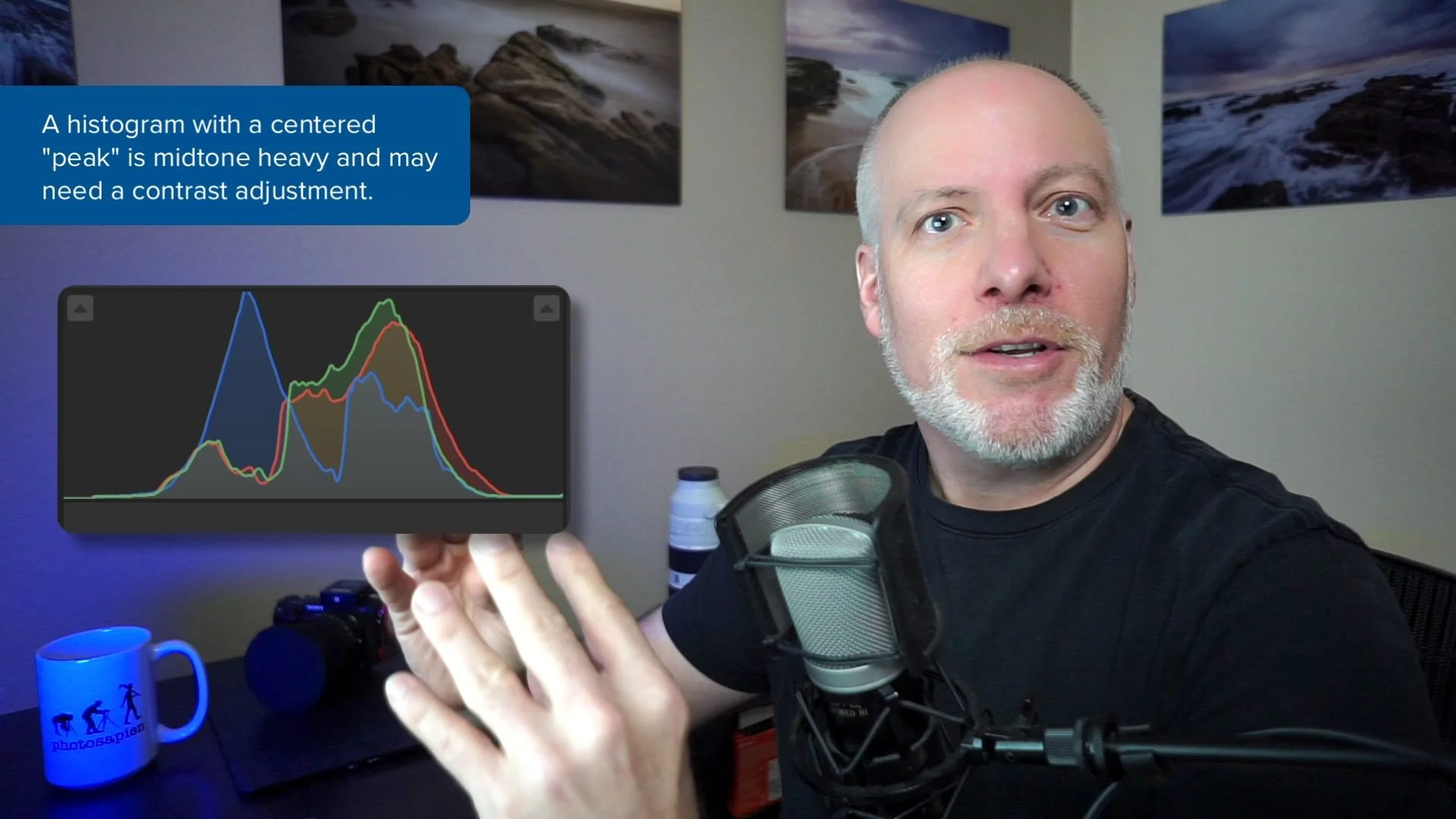  Understand what the histogram tells us 