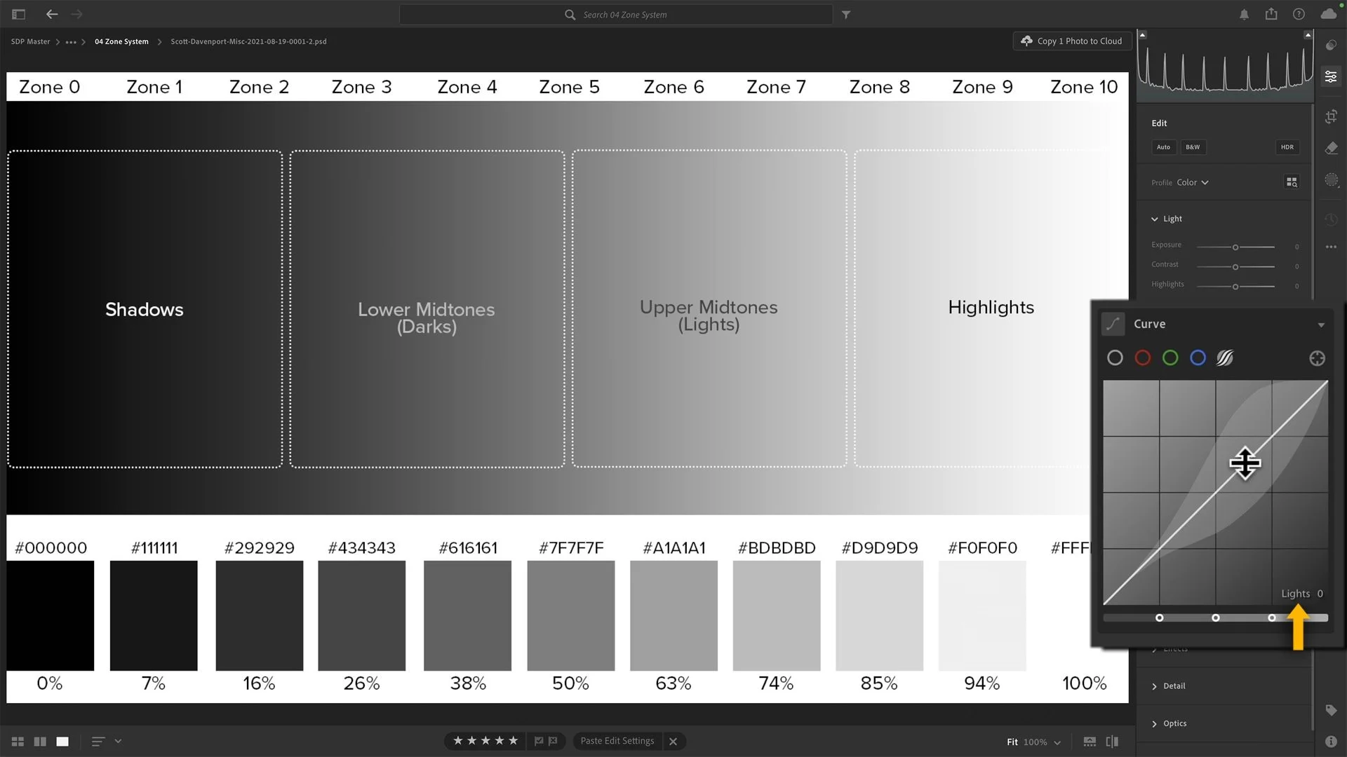  Think about light and shadow in segments 