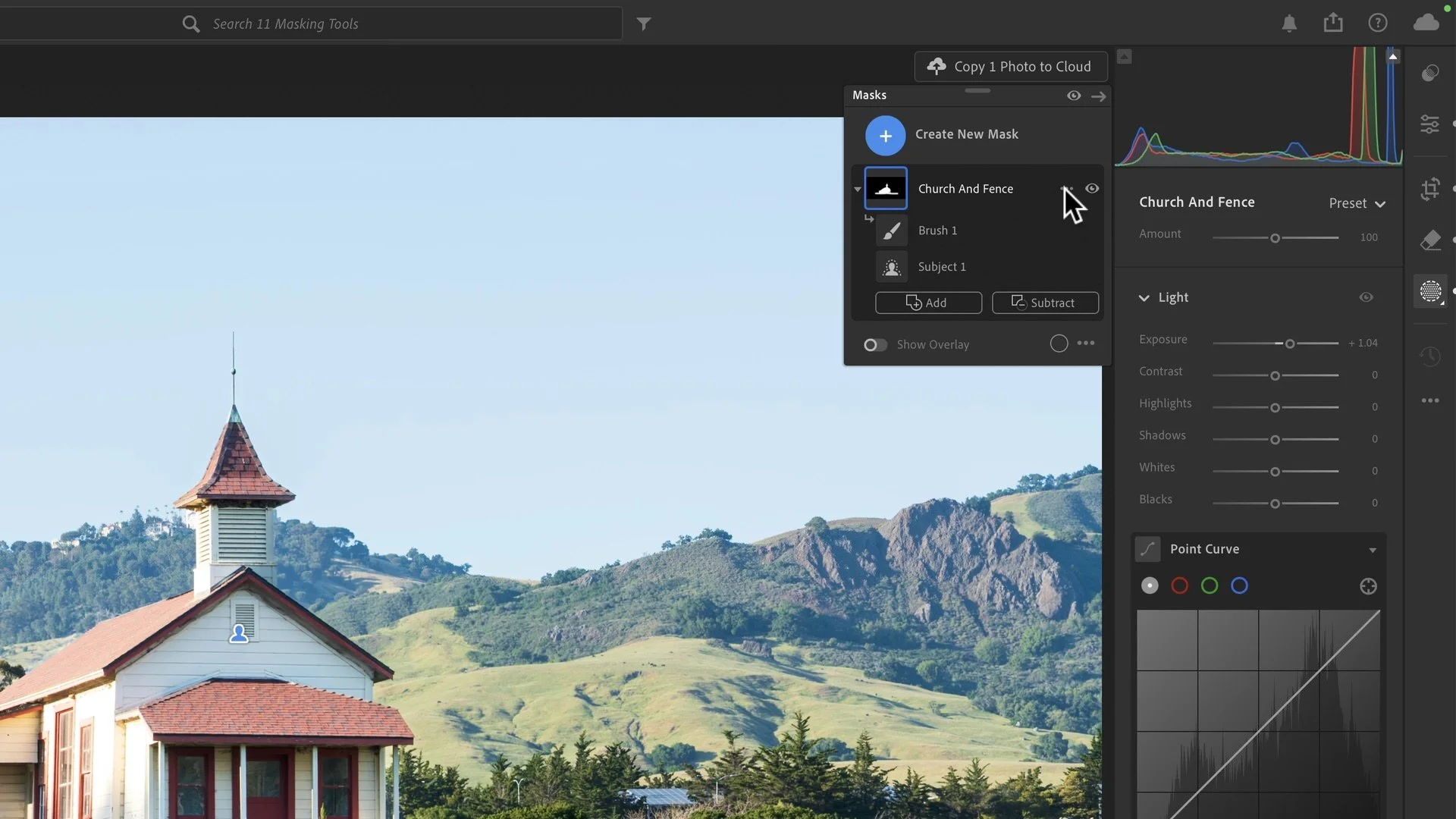  Learn  all  the masking tools in Lightroom. 