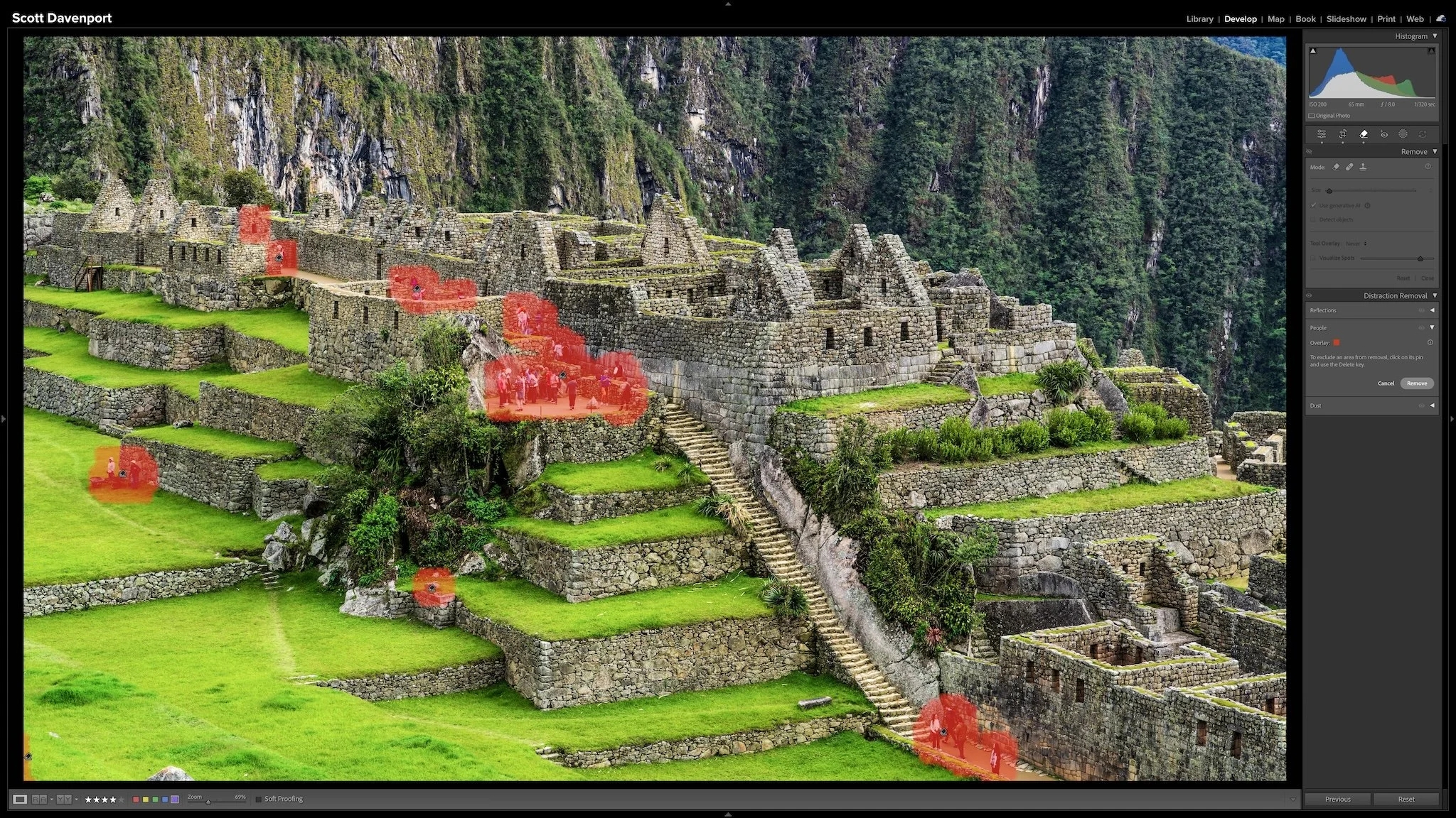 When Lightroom Distraction Removal Is Too Aggressive