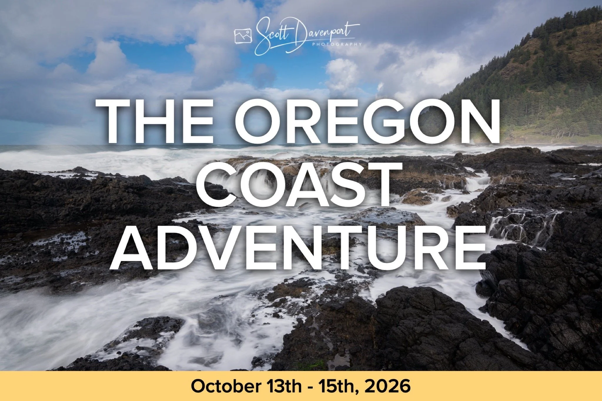 The Oregon Coast Adventure - October 2026 (Deposit)