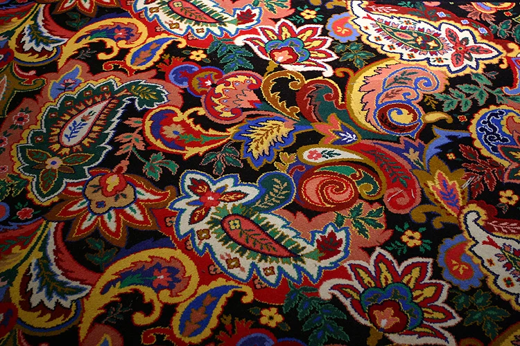 The Productive Workplace has Psychadelic Carpet