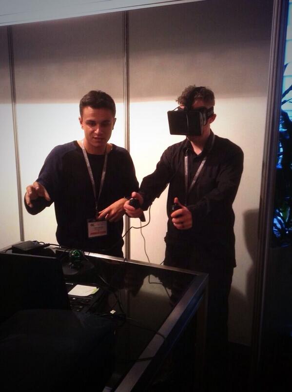Chris Zaharia , Alex Hagan , and Oculus Rift