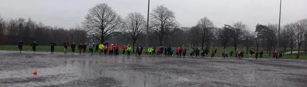The first Jog Belfast SOUTH session of 2014, attracted over 70 people in wet conditions