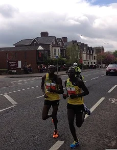 Not everyone can place 1st or 2nd in the Marathon unlike the athletes above, but its the taking part that counts...