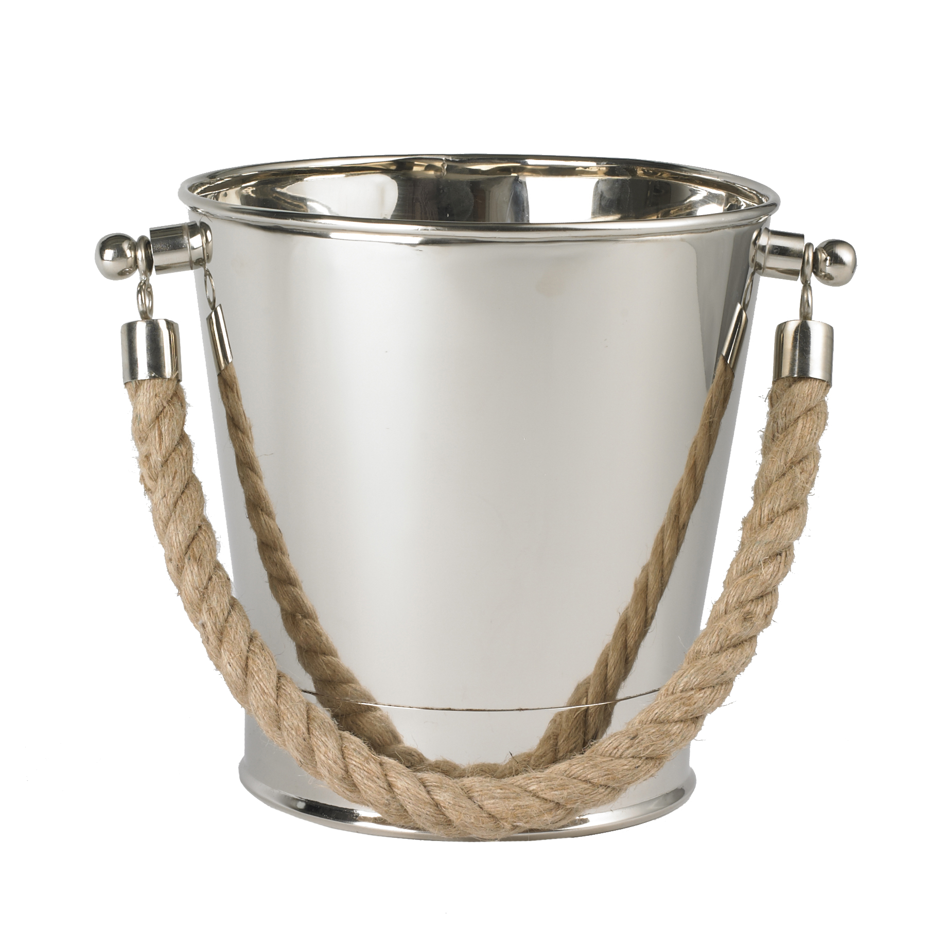 Rope Ice Bucket in Natural Canvas.jpg