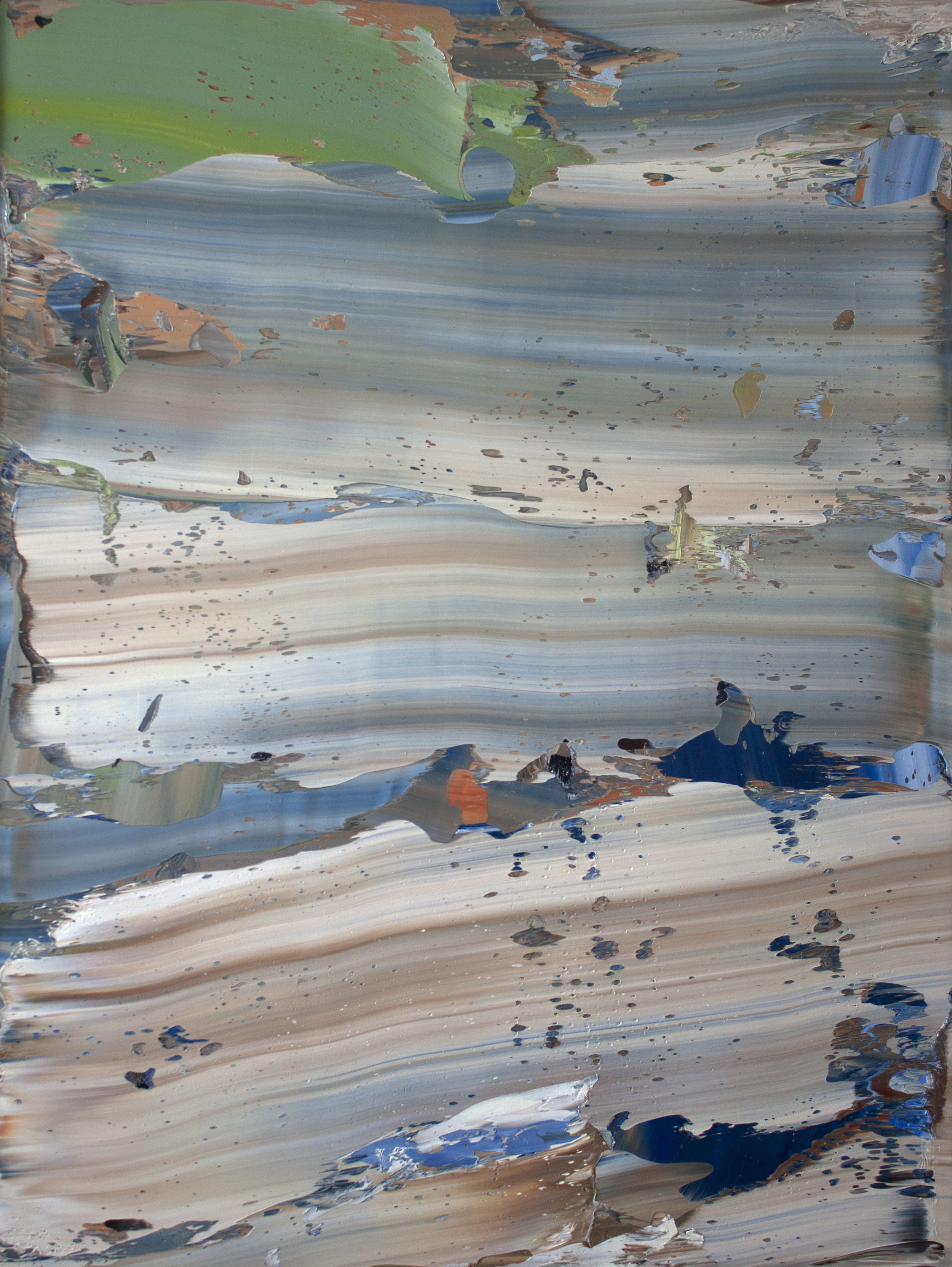 "May 1, 2015," oil on canvas, 48" x 36."