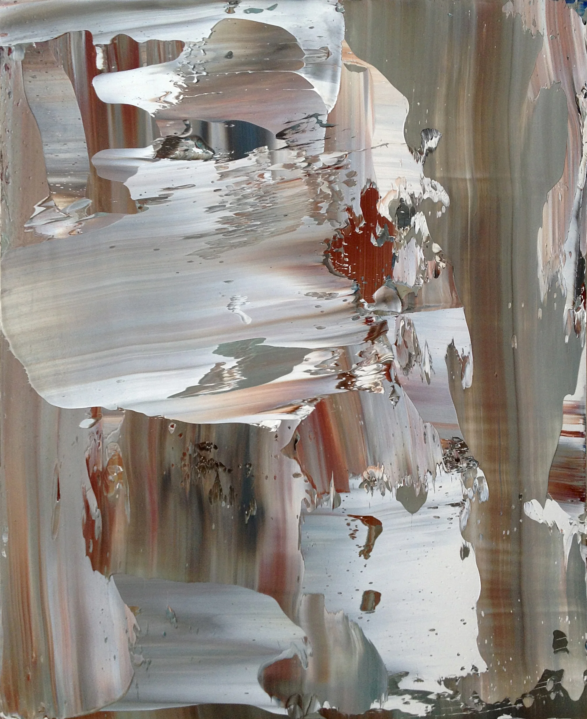 "December 5, 2013" oil on panel, 30" x 24."