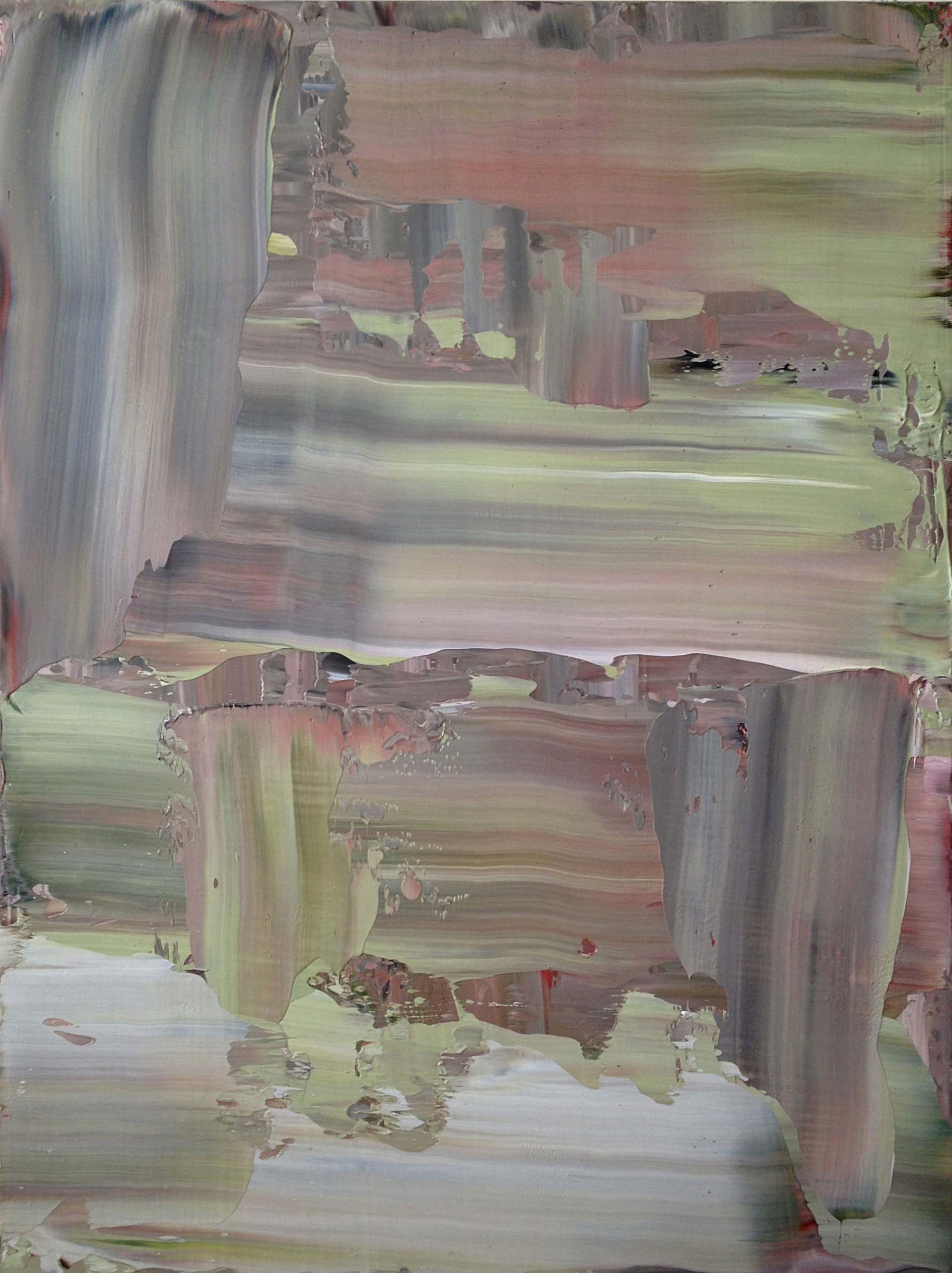 "October 26, 2013" oil on panel, 48" x 36."
