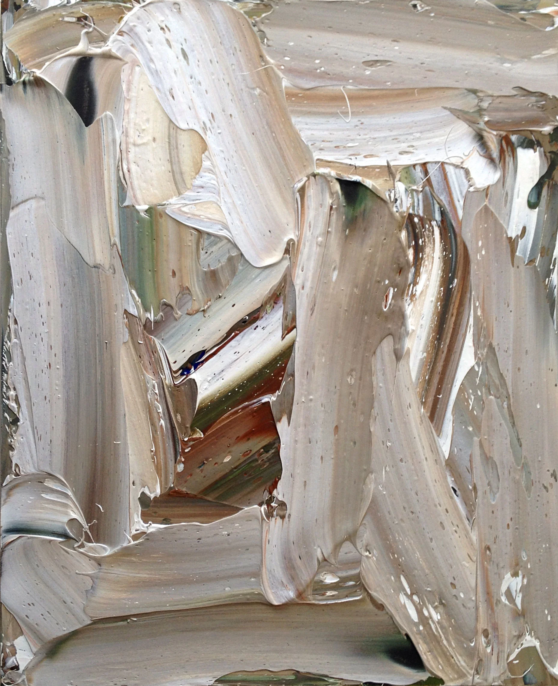 "October 14, 2013" oil on panel, 20" x 14"