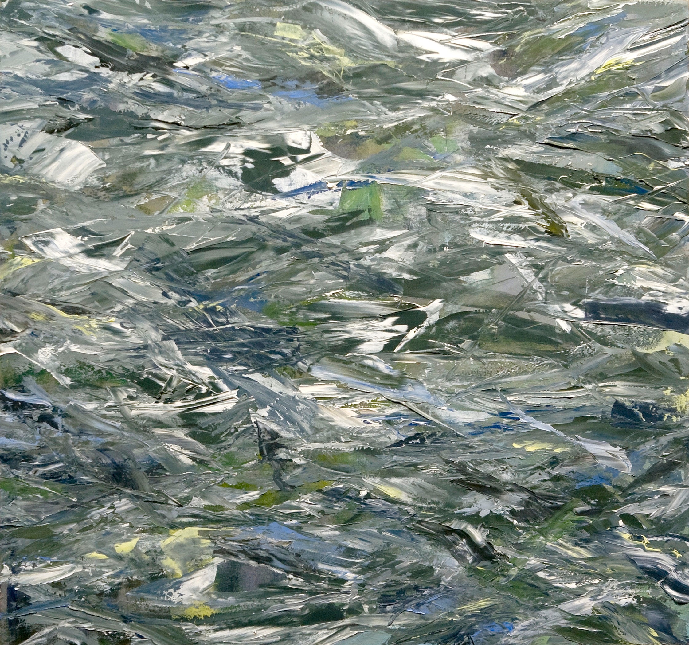 "August 2007" oil on panel, 22" x 23."