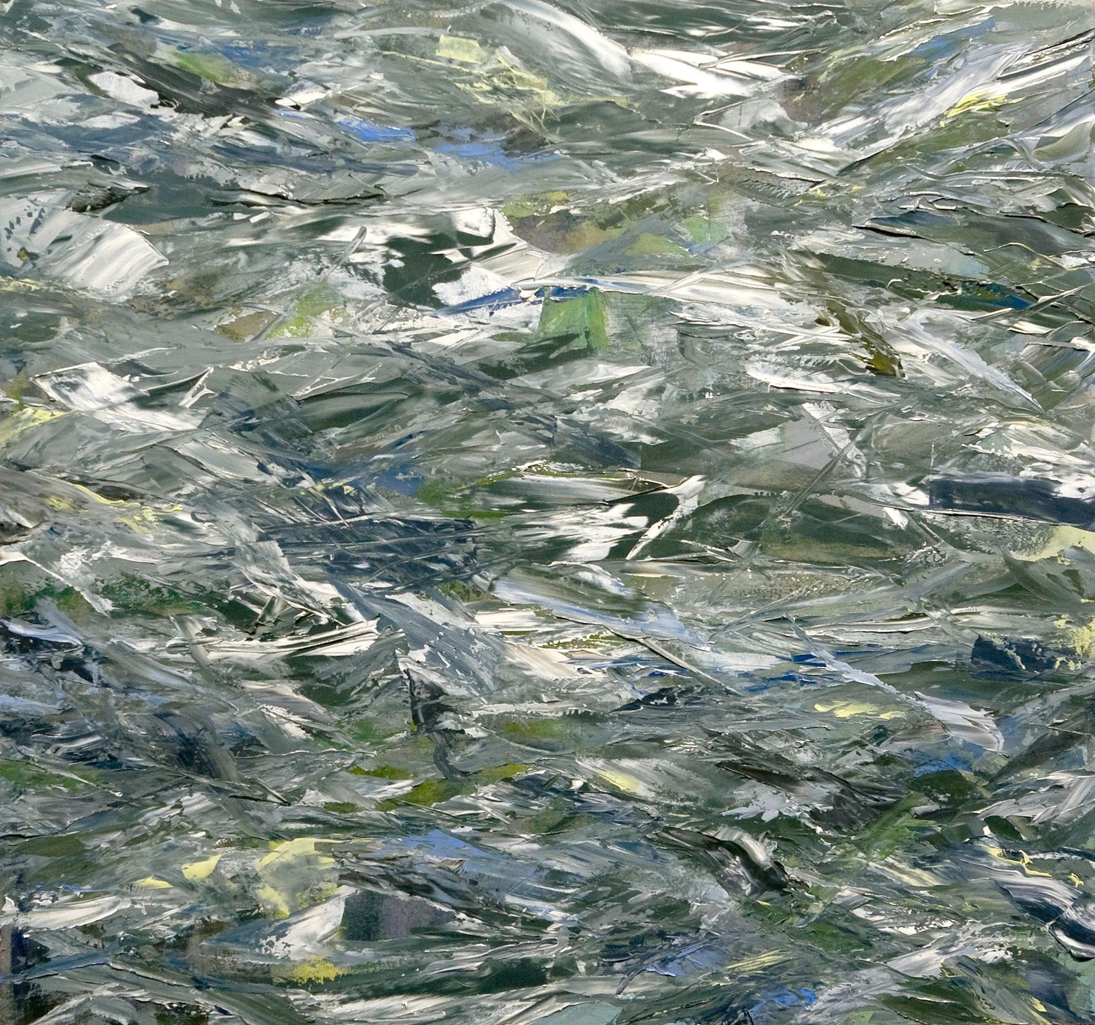 "August 2007" oil on panel, 22" x 23."