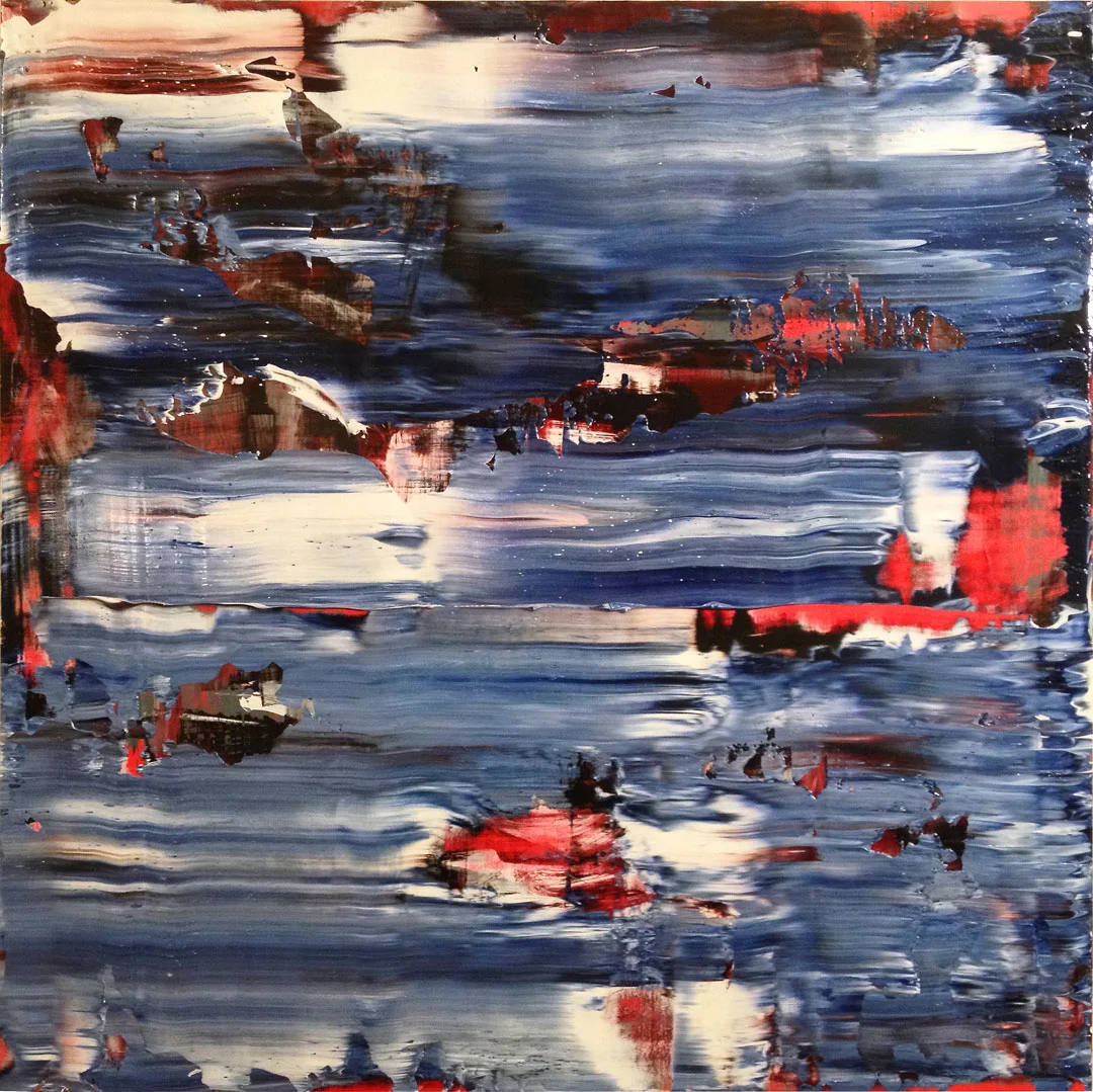 "October 31, 2012" oil on panel, 36" x 36."