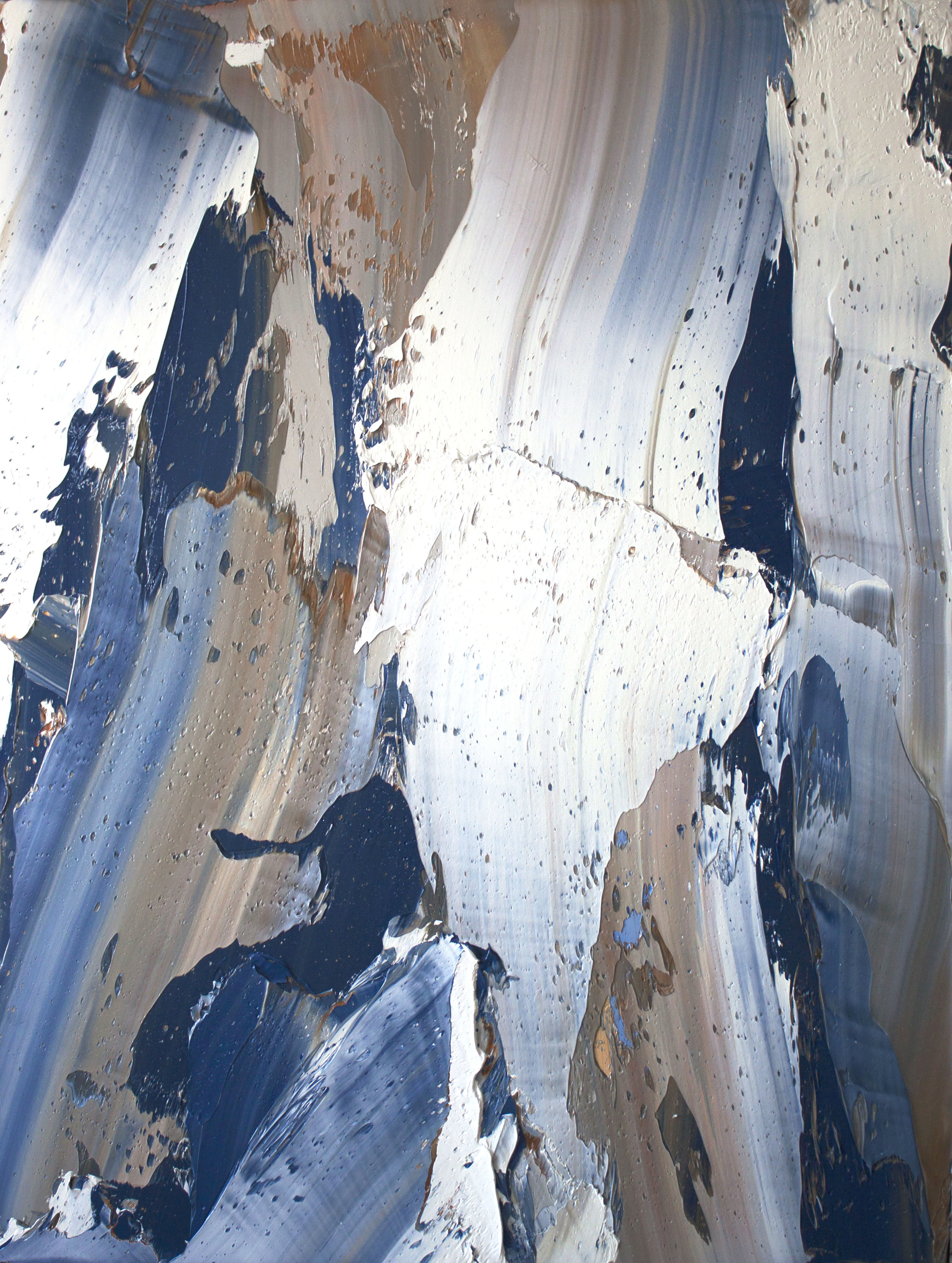 "December 4, 2015," oil on panel, 48" x 36."