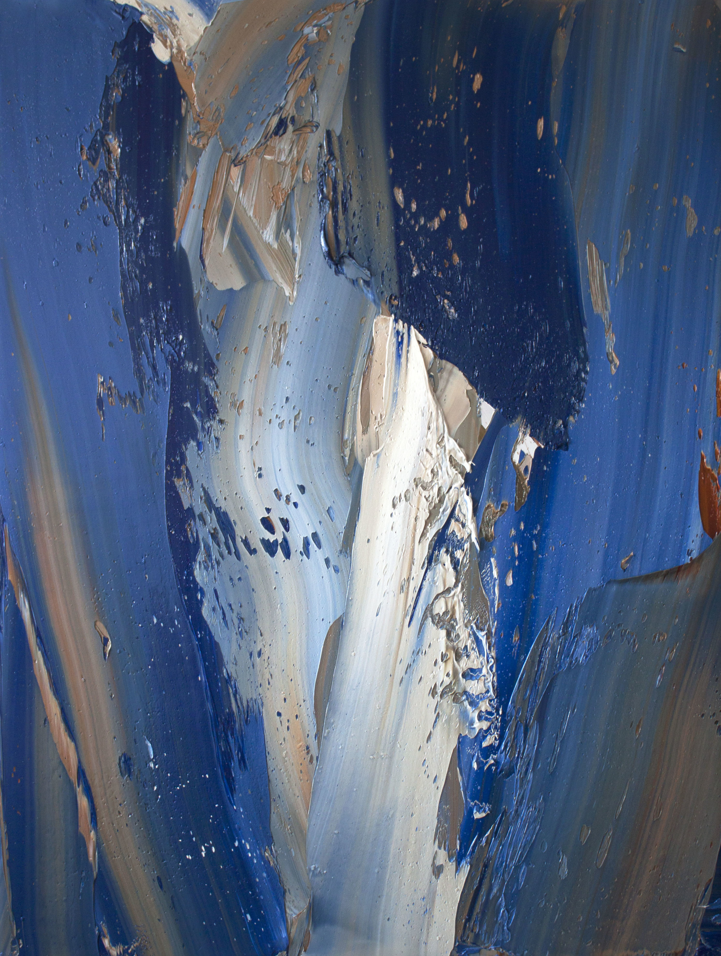 "Saturday (2015)," oil on panel, 48" x 36."