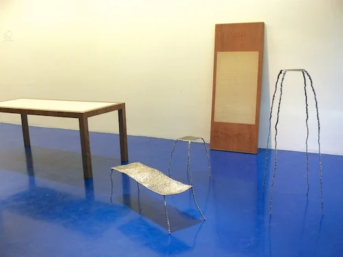 Collection of 3 welded pieces at Vivid Gallery in Rotterdam