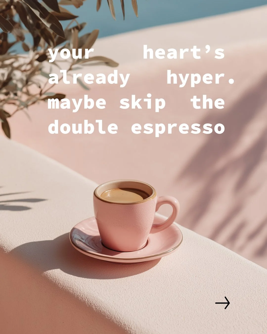 ☕️ Love coffee? Your AFib might not.

Caffeine can trigger flutters, racing, and all kinds of heart drama.
Swipe to find out why skipping that double shot might actually help calm the chaos.

🎧 AFib AF is live on Spotify &mdash; link in bio.
.
.
.
.
