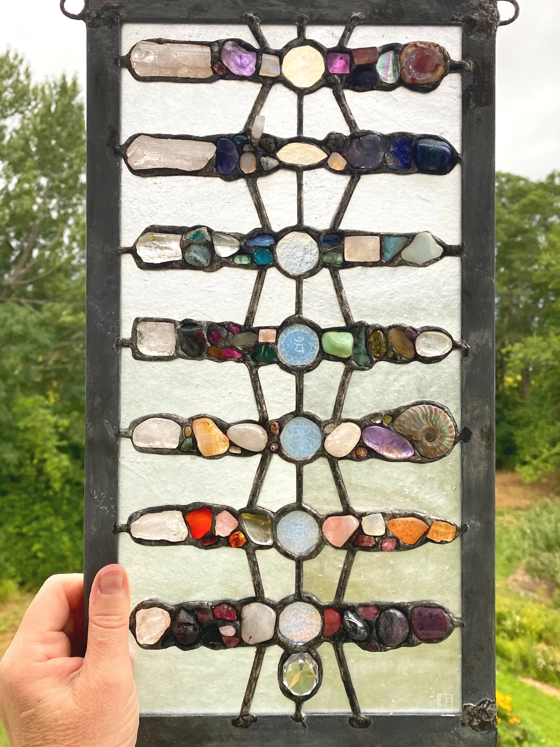 chakras, wedding gift, rainbow