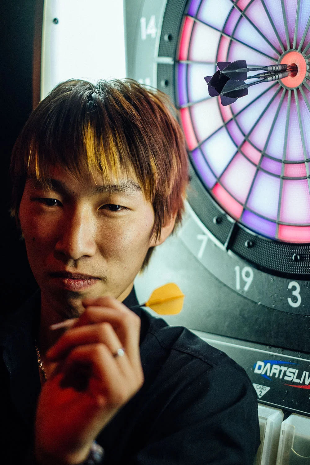Mitsuhiro e le sue freccette. 