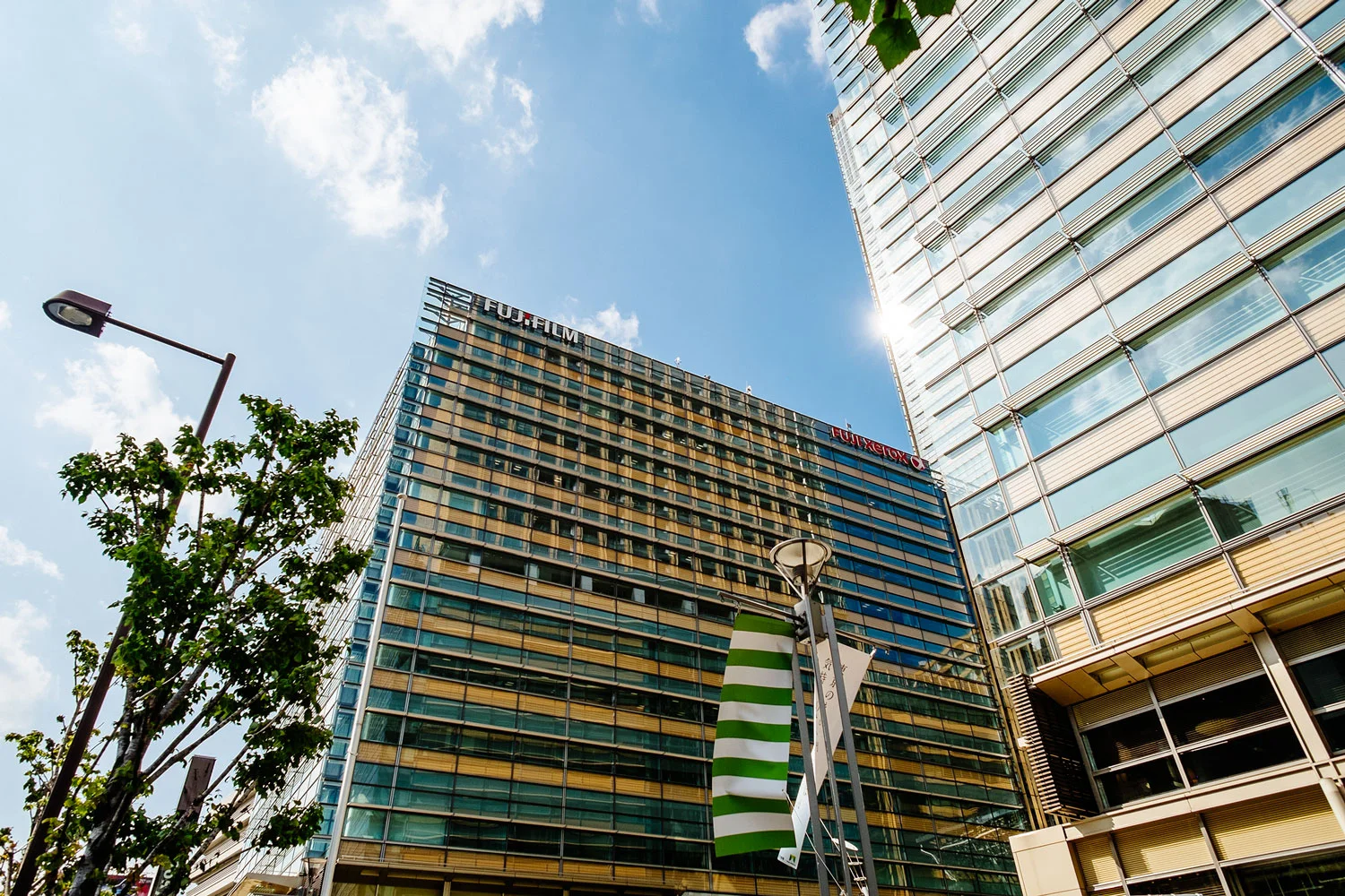 The Fujifilm Japan HQ in Tokyo