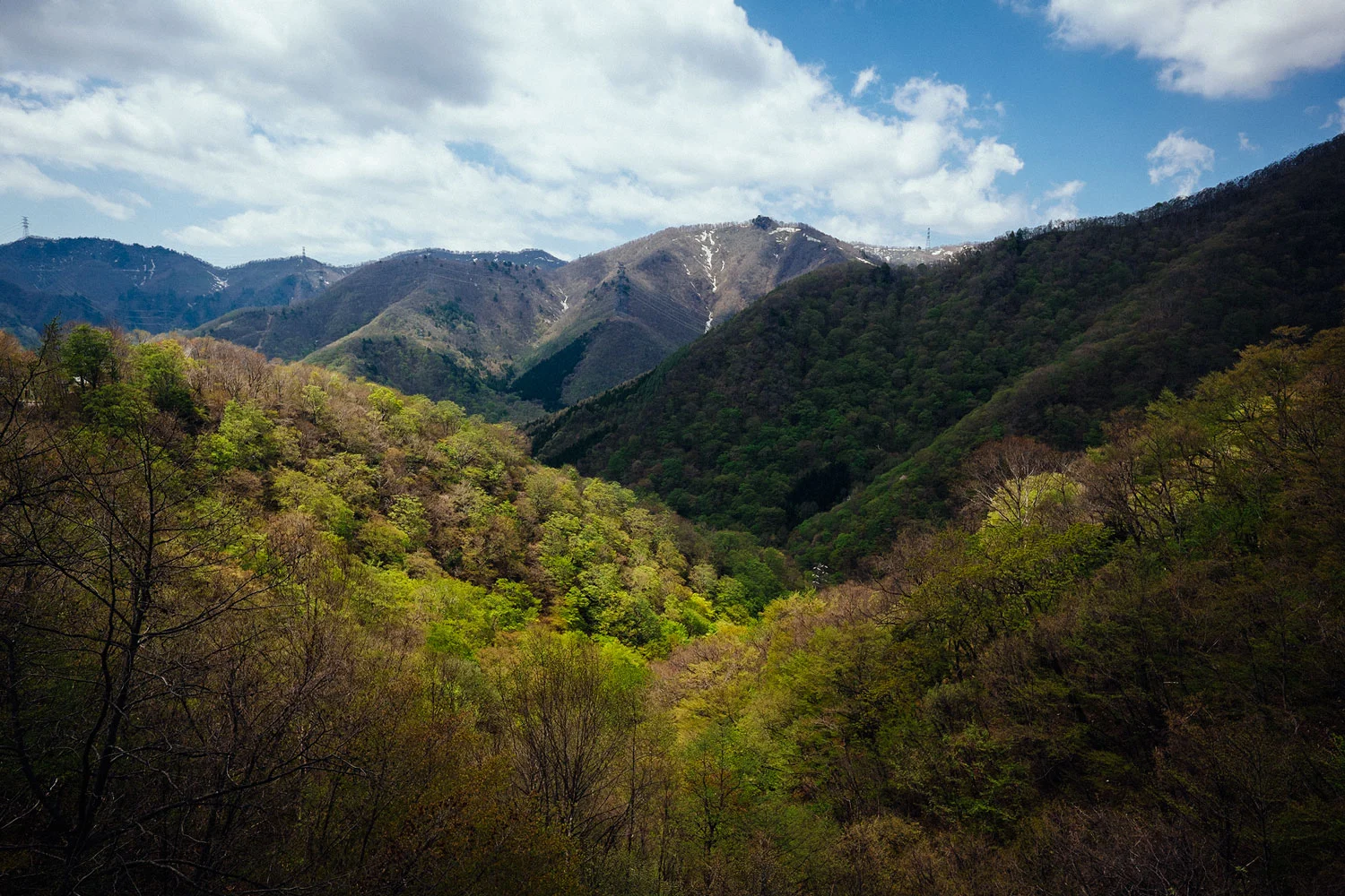 At the top of Niigata's mountains.