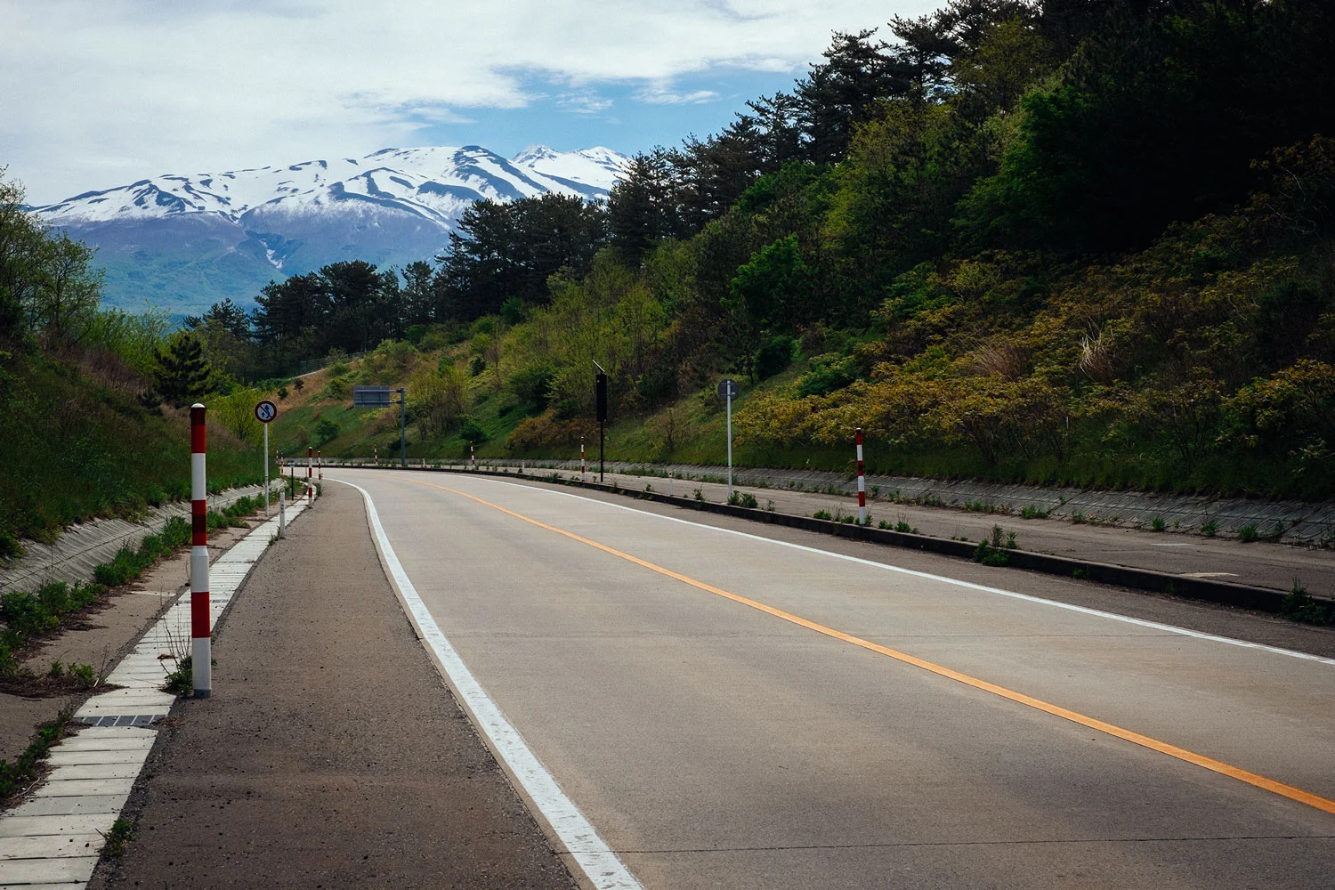Mount Shirakami getting closer
