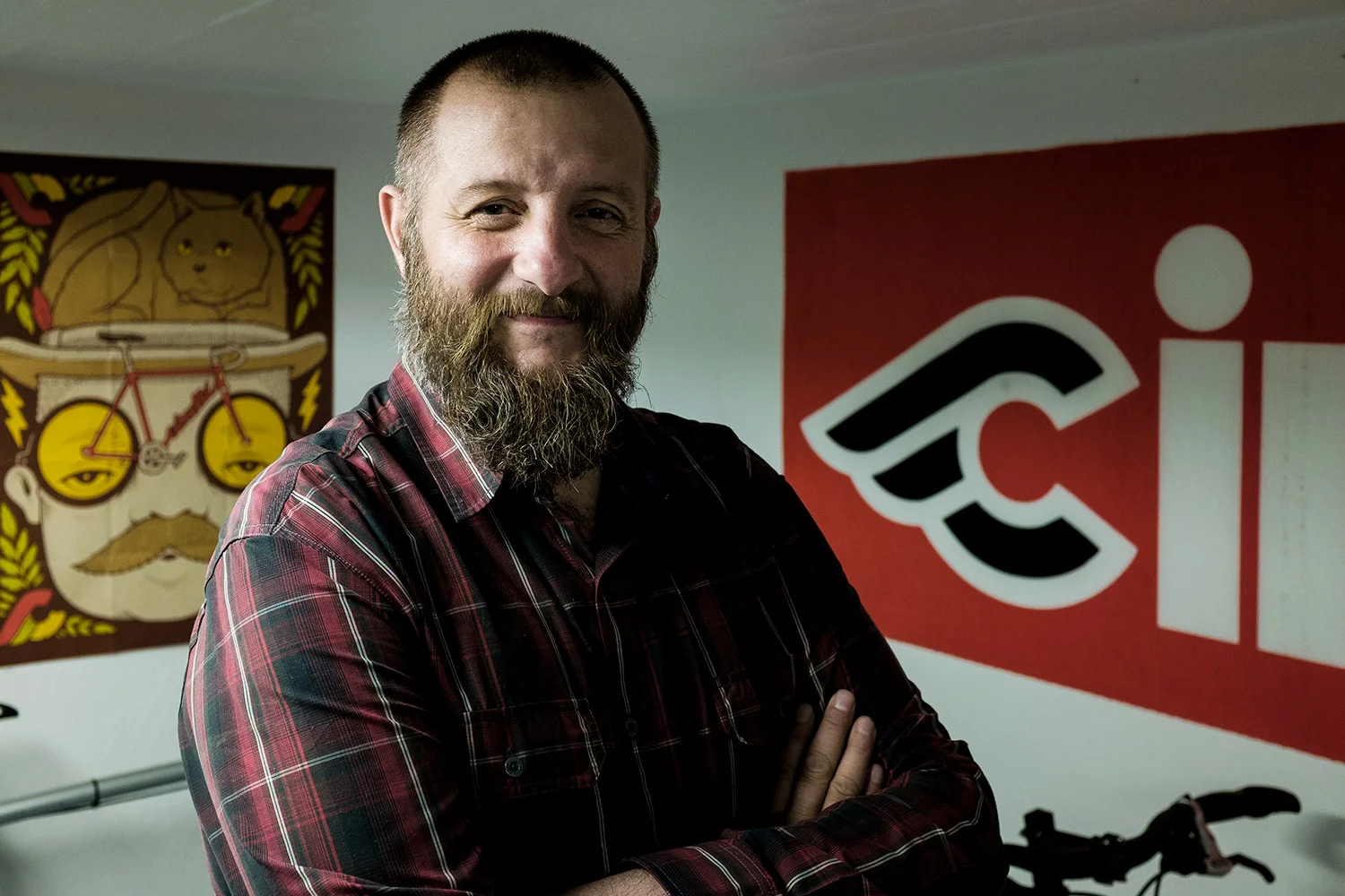 Our hero Jon in his shop, Gotuhjol.