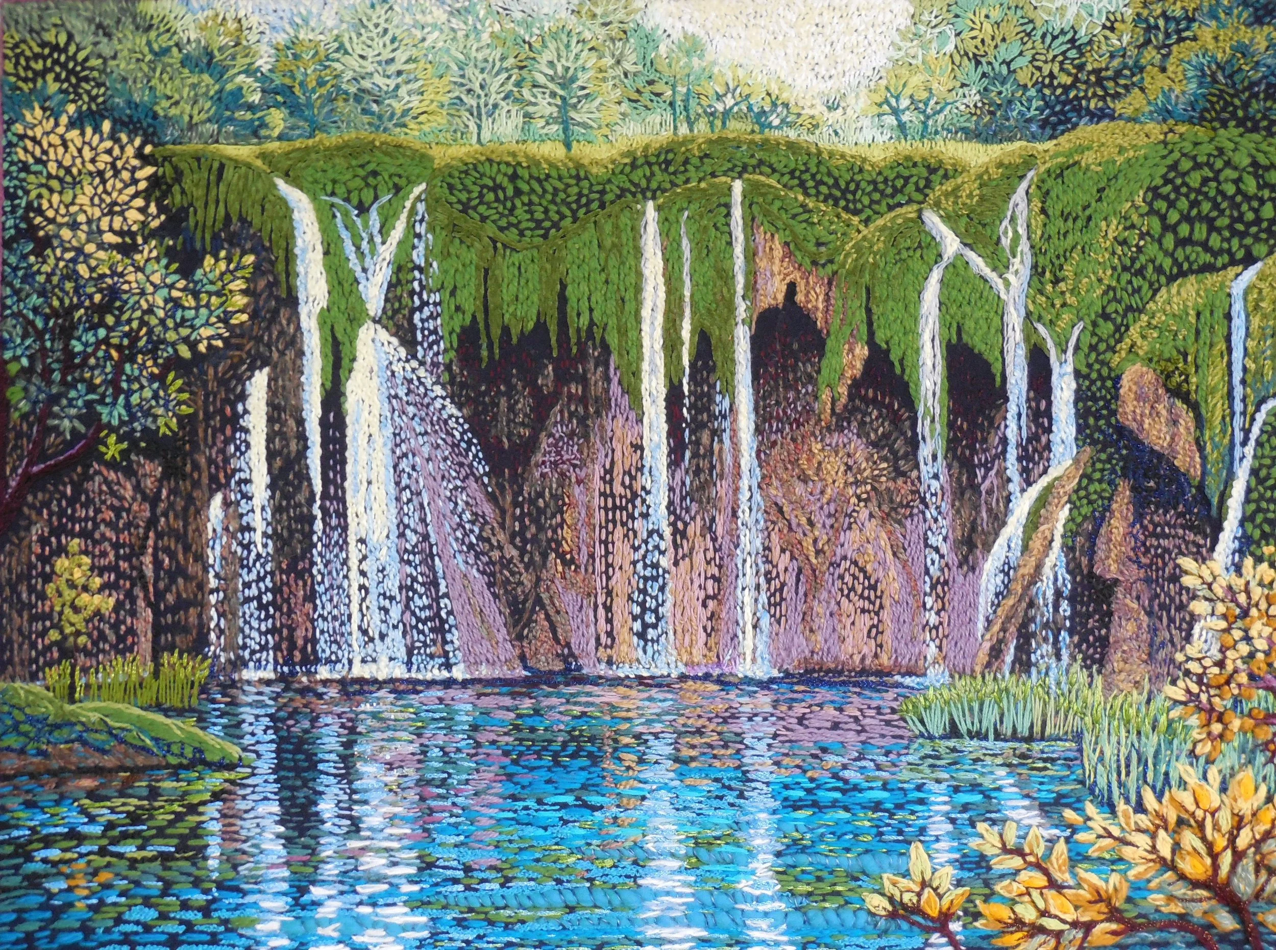 At The Waterfall