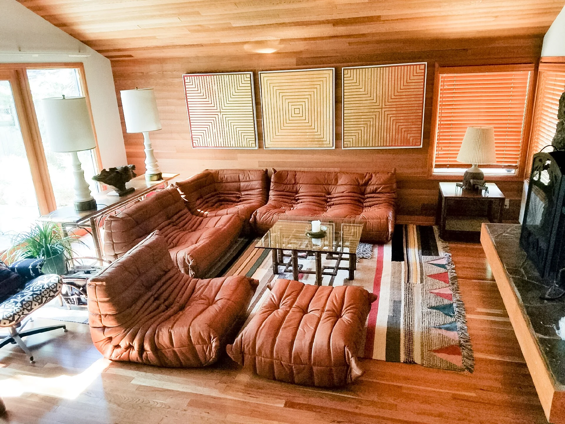 1970's Architectural Mountain home living toom renovation