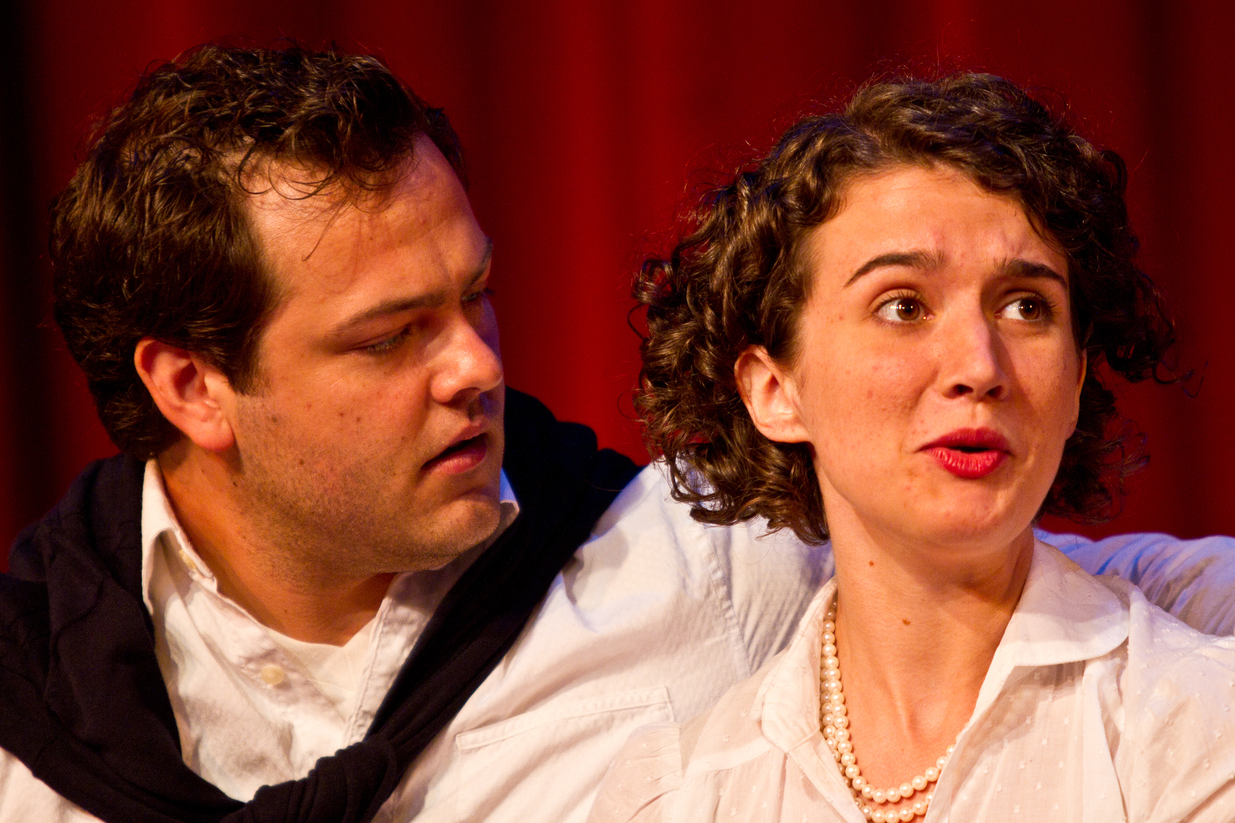   Magic Hour  by Dan Moyer. Nathaniel Kent and Lauren Glover. Minneapolis Theatre Garage, 2010. Photo by Tony Webster 