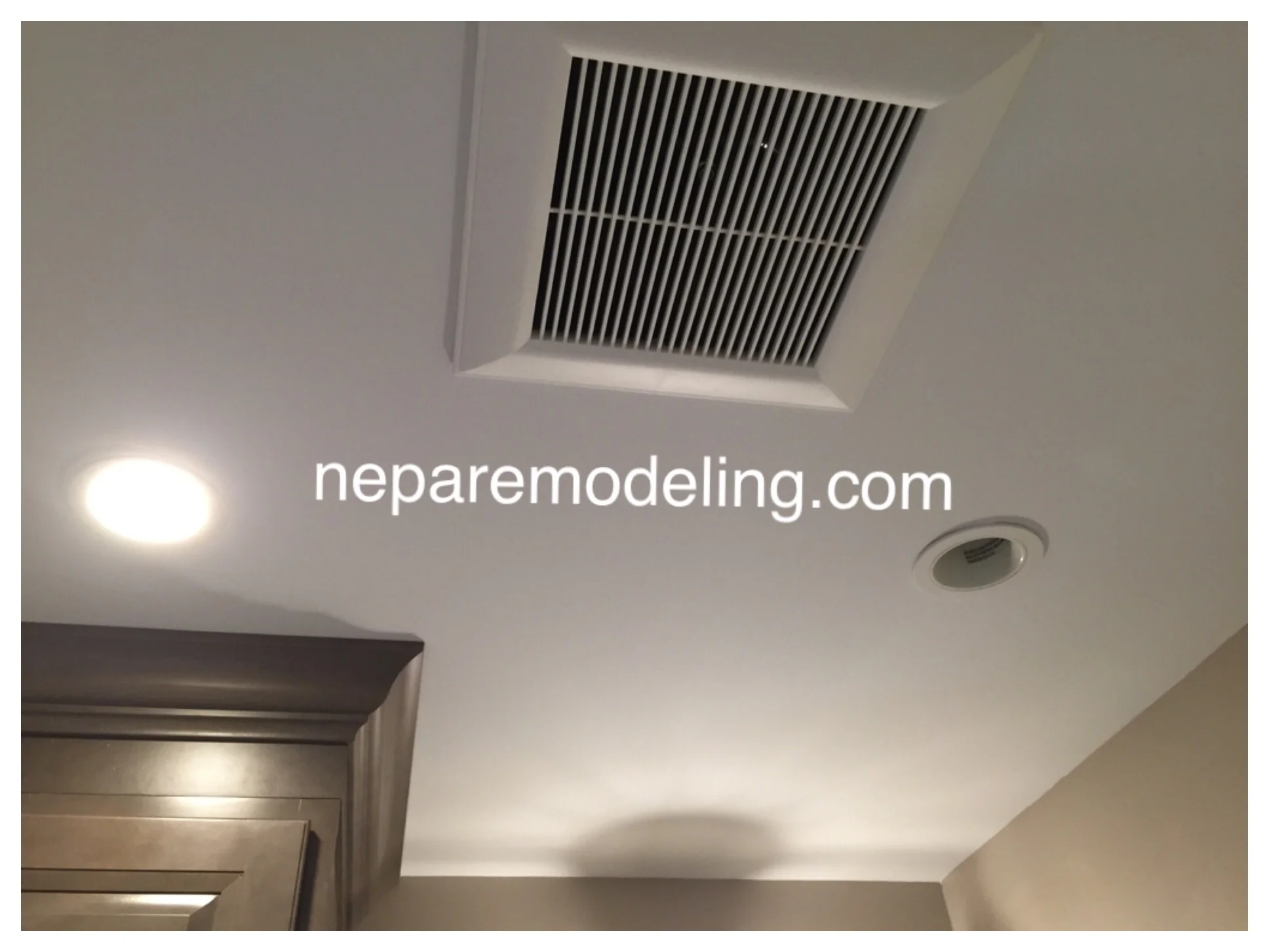 A high performance ventilation fan. At 0.3 sones, you can barely hear this fan.
