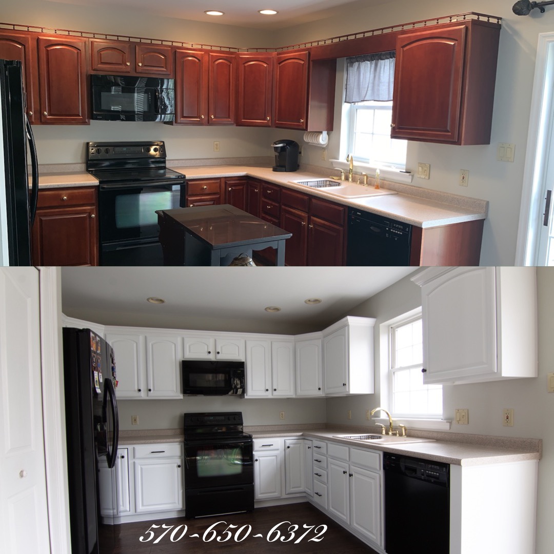 6 Reasons You Should Paint Your Kitchen Cabinets Cabinet Painting Kitchen Remodeling Scranton Pa