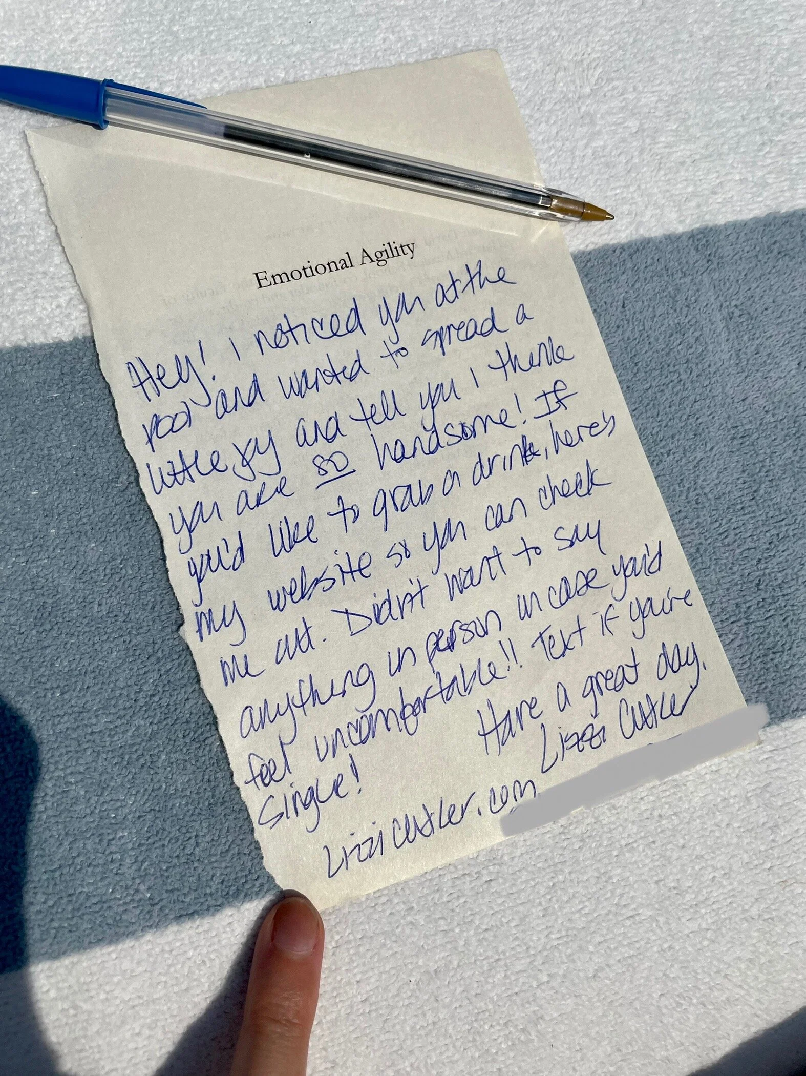 I threw myself out there and I'm daring you to do the same!