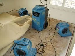 Often, after pad is removed, carpet, walls and subfloor can be properly dried and cleaned