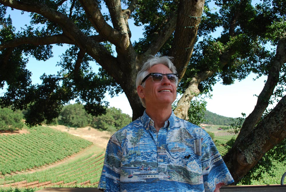 David Benoit at Gargiulo Vineyards