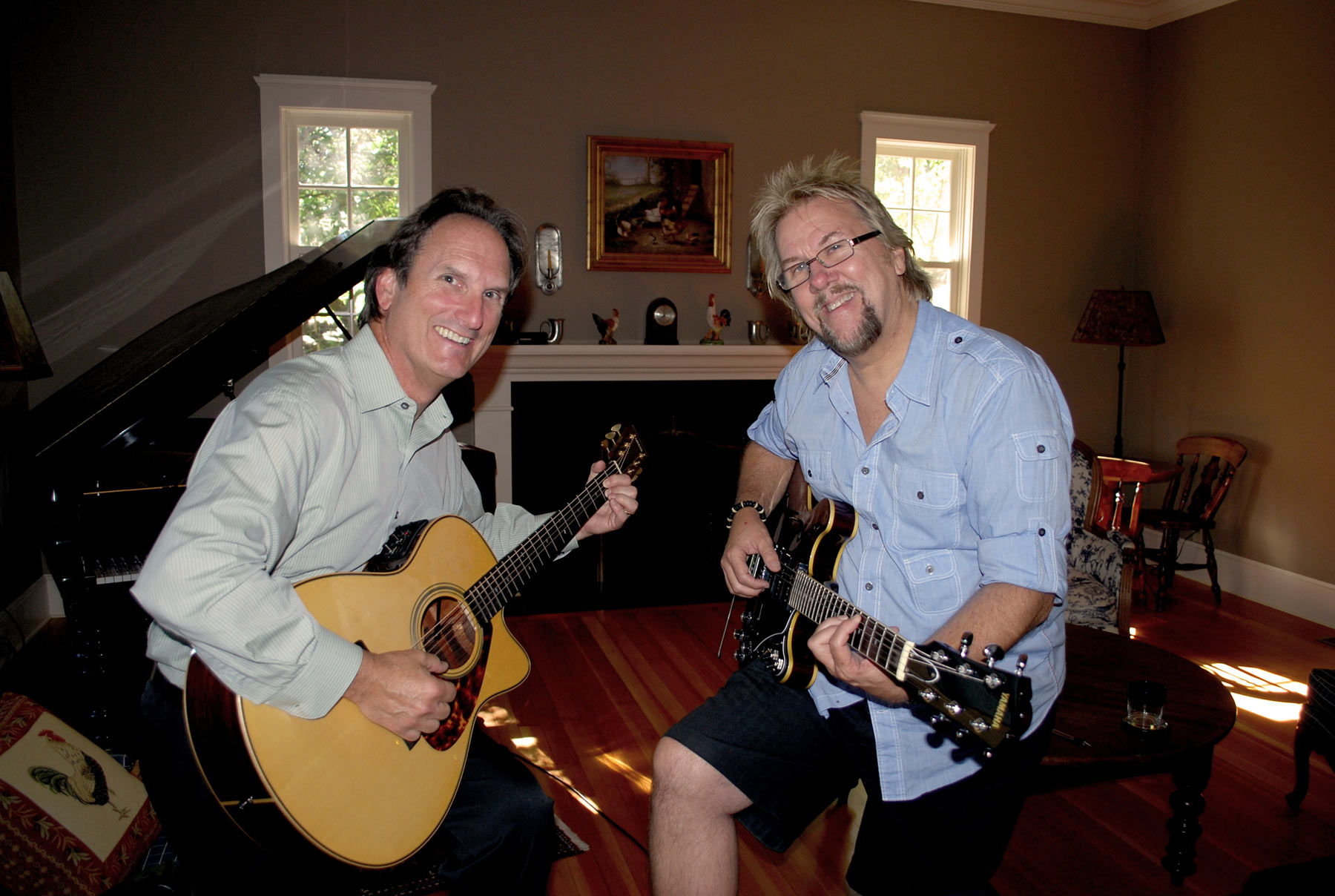 David Composing with Far Niente CEO Larry Maguire