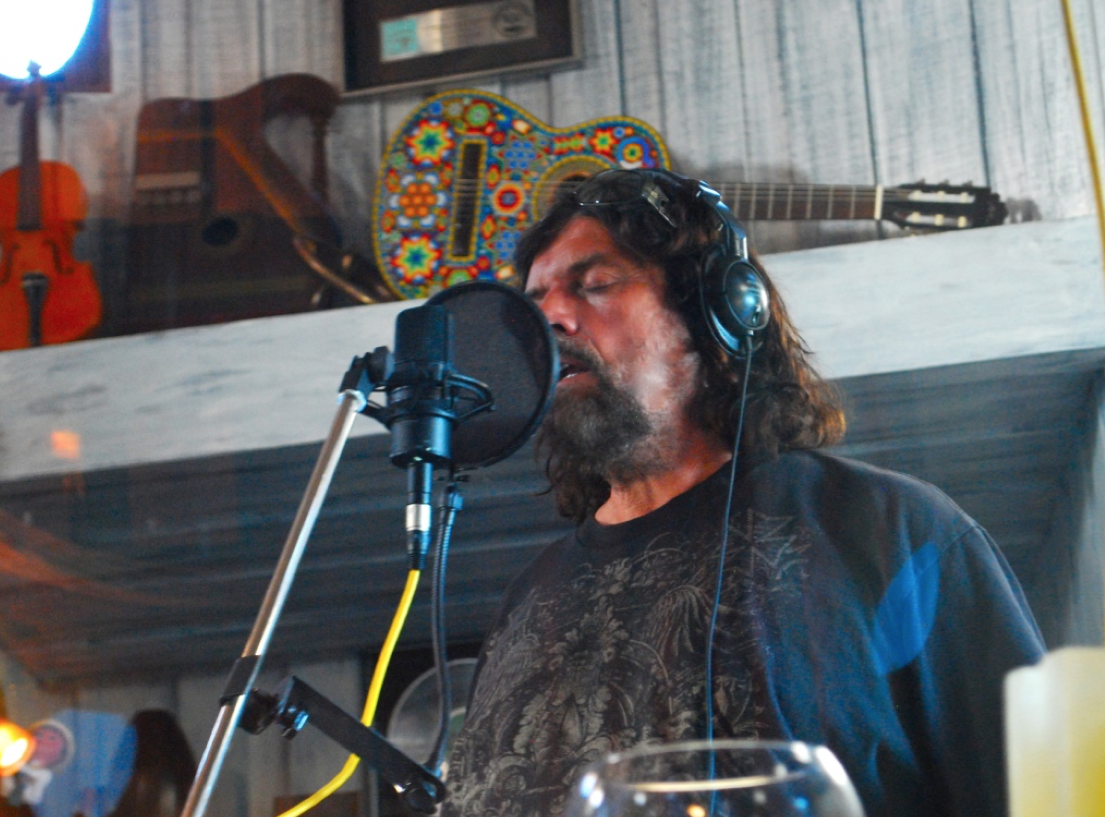 Alan Parsons Recording Vocals on "Next Adventure"